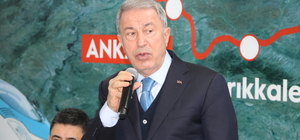 Hulusi Akar: 86 milyon tek yürek olduğu sürece aşamayacağımız engel yok