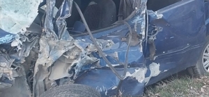 Hurdaya dönen araçlarda 1 kişi öldü, bir kişi yaralandı