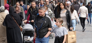 Erzincan’da çarşı ve pazarda bayram yoğunluğu yaşanıyor