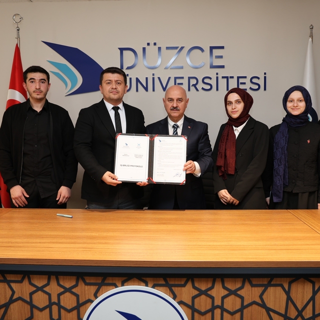 Düzce Üniversitesi TÜGVA ile iş birliği protokolü imzaladı