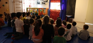 Didim Belediyesi minikleri Hacivat ve Karagöz ile buluşturdu