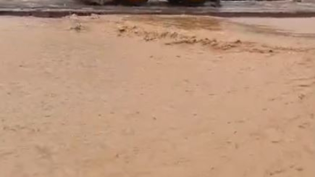 Gaziantep'te yollar göle döndü