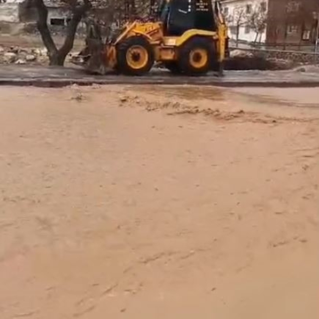 Gaziantep'te yollar göle döndü