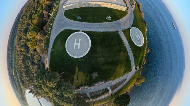 Şehitler Abidesi 360 derece kamera ile görüntülendi