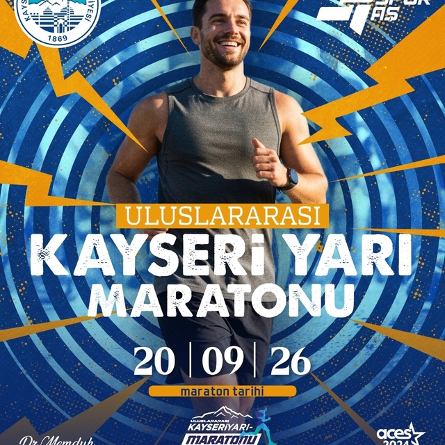 6. Uluslararası Kayseri Yarı Maratonu heyecanı başlıyor