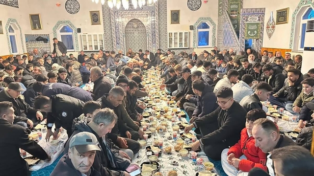 Ulaş'ta iftarda birlik sofrası kuruldu