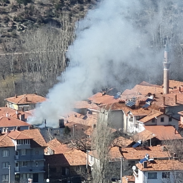 Köyde kurulan yangın vanaları muhtemel bir felaketi önledi