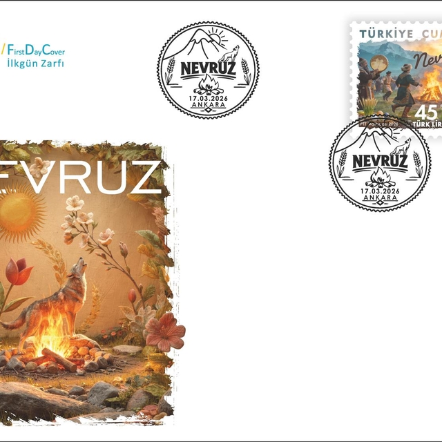 PTT'den "Nevruz" konulu anma pulu ve ilk gün zarfı