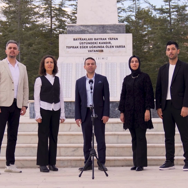 Aksaray'daki öğretmenlerden 'Geçilmedi Çanakkale' klibi