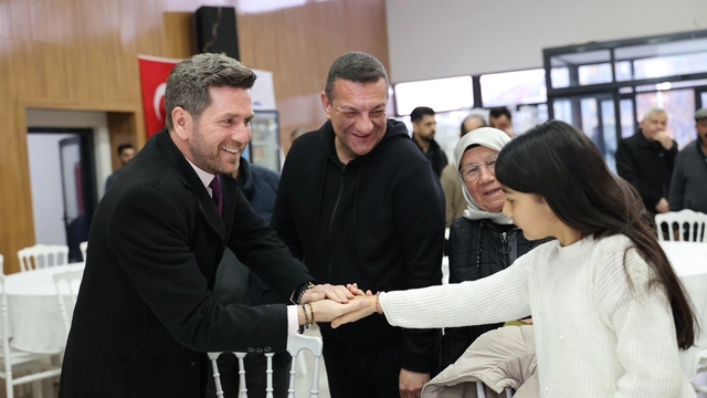 Tavas'ta muhtarlar iftar sofrasında buluştu