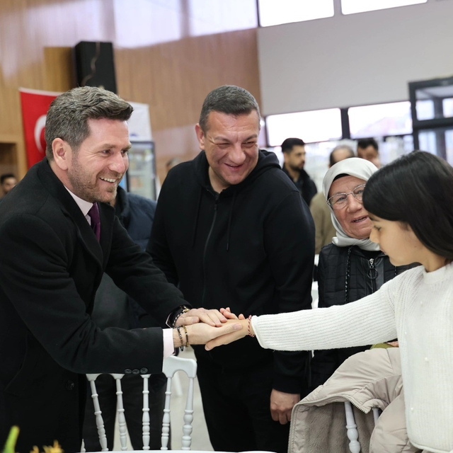 Tavas'ta muhtarlar iftar sofrasında buluştu