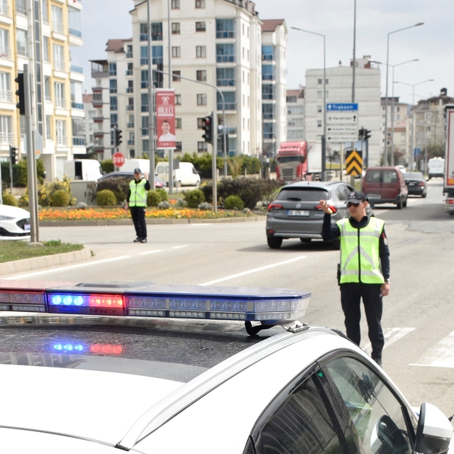 Ordu'da bir haftada 20 bine yakın araç ve sürücüsü denetlendi