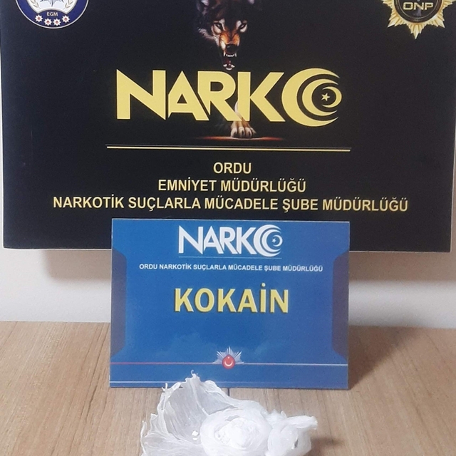 Ordu'da uyuşturucu operasyonlarında 2 tutuklama