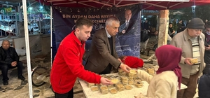 Turgutlu Belediyesinden Kadir Gecesi’nde helva ikramı