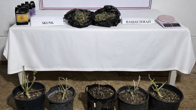 Aksu'da 243 gram uyuşturucu madde ele geçirildi