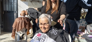 Manavgat Belediyesi'nden kırsal mahallelerde bayram öncesi ücretsiz kuaför hizmeti