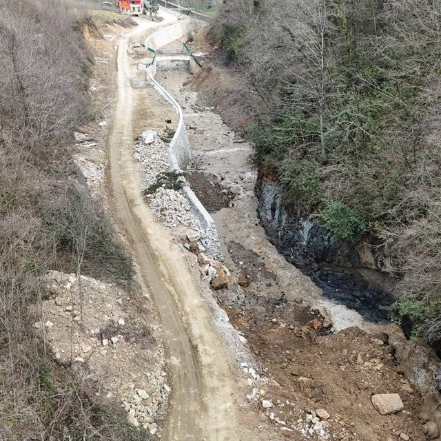 Trabzon Sera Vadisi'ndeki taşkın riskine karşı önlem alınıyor