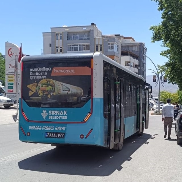Şırnak'ta bayram boyunca şehir içi ulaşım ücretsiz olacak