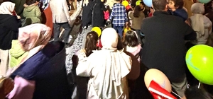 Turgutlu'da Kadir Gecesinde çocuklar yürüyüş yaptı