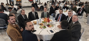 Başkan Yılmaz Evlad-I fatihan ile kardeşlik sofrasında