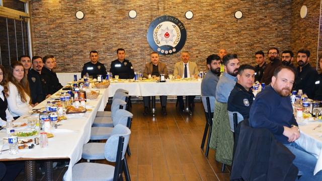 Kaymakam Odabaş, emniyet mensuplarıyla iftar sofrasında buluştu