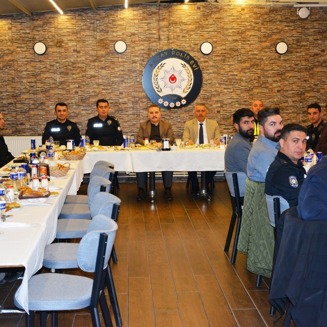 Kaymakam Odabaş, emniyet mensuplarıyla iftar sofrasında buluştu