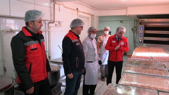 Edirne'de ekipler güvenilir gıda için sahadalar