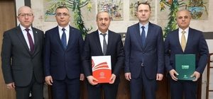 KBÜ mesleki eğitimde iş birliği çalışmalarını sürdürüyor