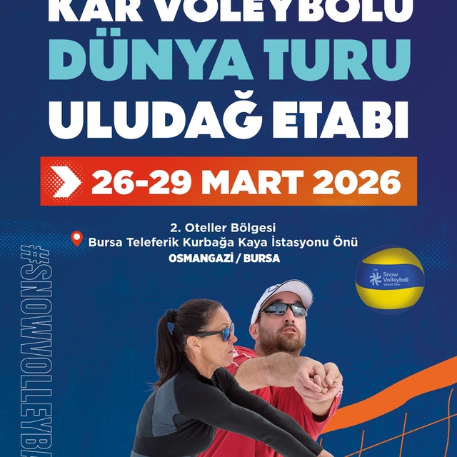 Uludağ İçecek Türk A.Ş., Uludağ'da düzenlenecek 2026 FIVB Kar Voleybolu Dün...