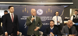 Hakemler iftar yemeğinde buluştu