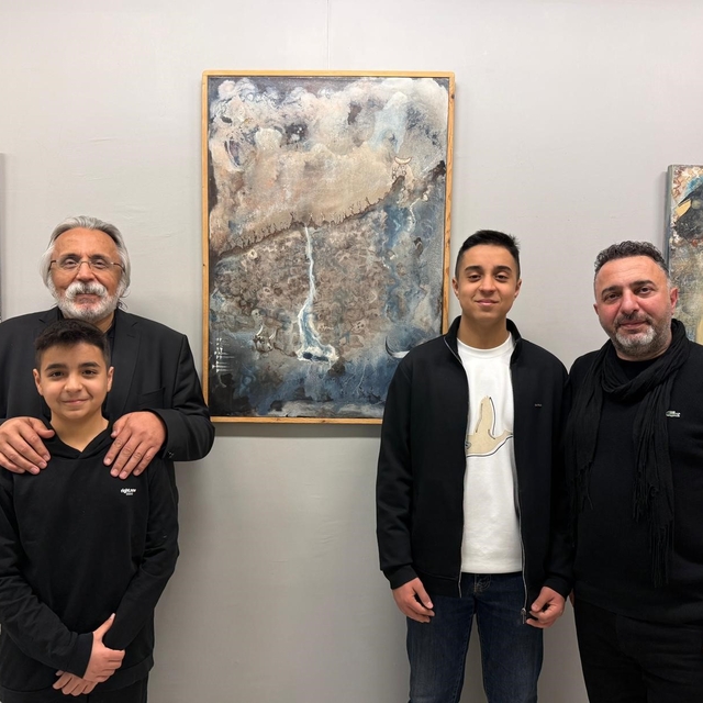 Ressam Ağbal SANKO Sanat Galerisi'nde sergi açtı