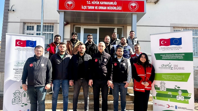 Hüyük'te süt hijyeni ve hayvancılık kursu tamamlandı