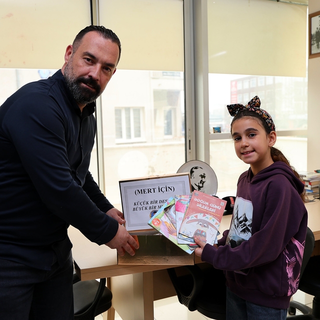 Söke'de minik yürekten dayanışma örneği