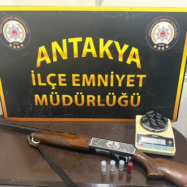 Antakya'da uyuşturucu taciri tutuklandı