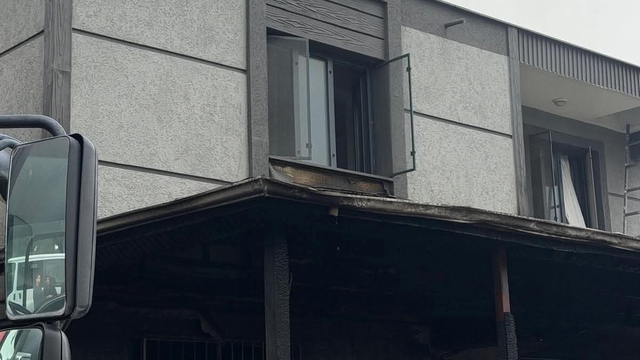 Antakya'da ev yangını