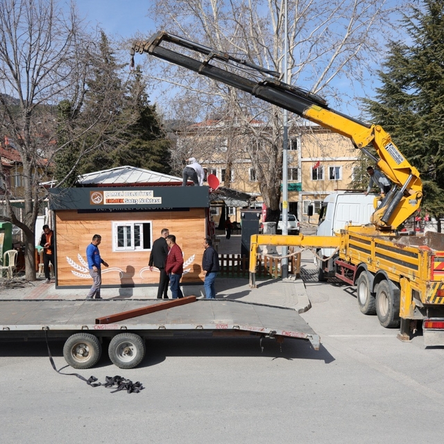 Çameli'de yöresel ekmek satış noktaları hizmete hazırlanıyor