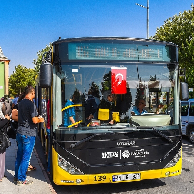 Malatya'da bayram süresince ulaşım ücretsiz