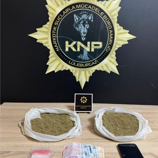 Kırklareli'nde uyuşturucu operasyonu: 1 tutuklama