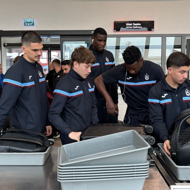 Trabzonspor, İstanbul'a gitti