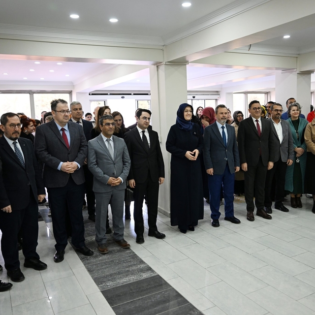 MCBÜ'de geleneksel bayramlaşma töreni gerçekleştirildi