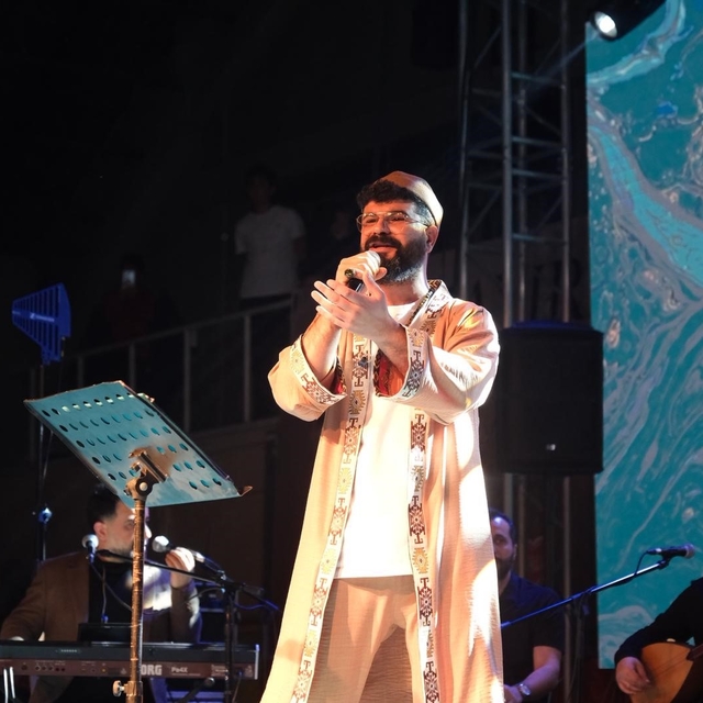 Çorum'da binlerce kişi ilahi ve ezgilerle golu gecede bir araya geldi