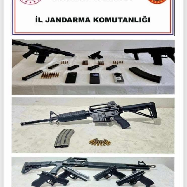 Mardin'de kaçak silah operasyonu: 2 tutuklama