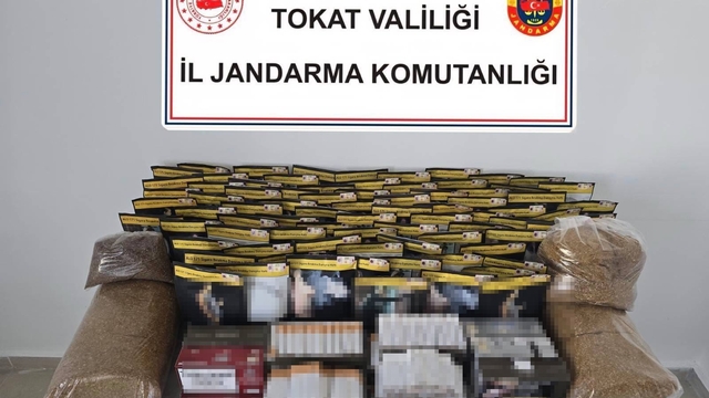 Tokat'ta kaçak tütünle yakalanıp, adliyede serbest kaldılar