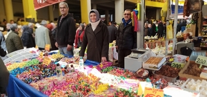 Devrek’te bayram şekerleri ve tatlıları görücüye çıktı