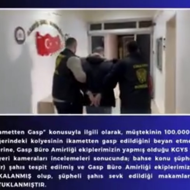 Bingöl'de hırsızlık yapan şüpheli tutuklandı