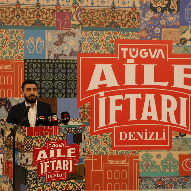 TÜGVA, Denizli'de "Büyük Aile İftarı" düzenledi