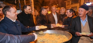 700 yıldır sürdürülen 'Kadir pilavı' geleneği bu yıl da devam etti