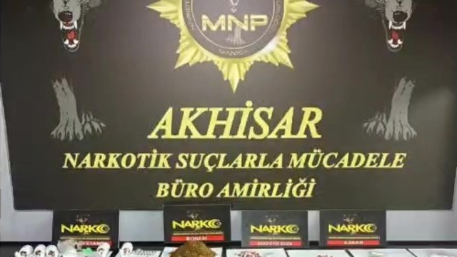 Manisa'da 20 adrese eş zamanlı uyuşturucu operasyonu: 5 tutuklama