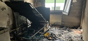 Ordu’da dairede yangın paniği