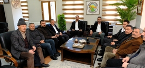 Tanoğlu, İliç’te esnafı ziyaret etti, iftarda buluştu